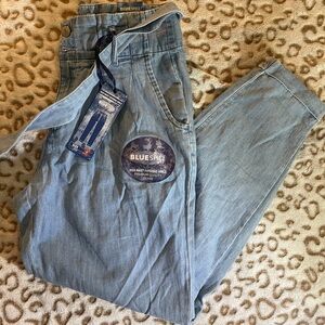 Lightweight “Denim” Flowy Pants